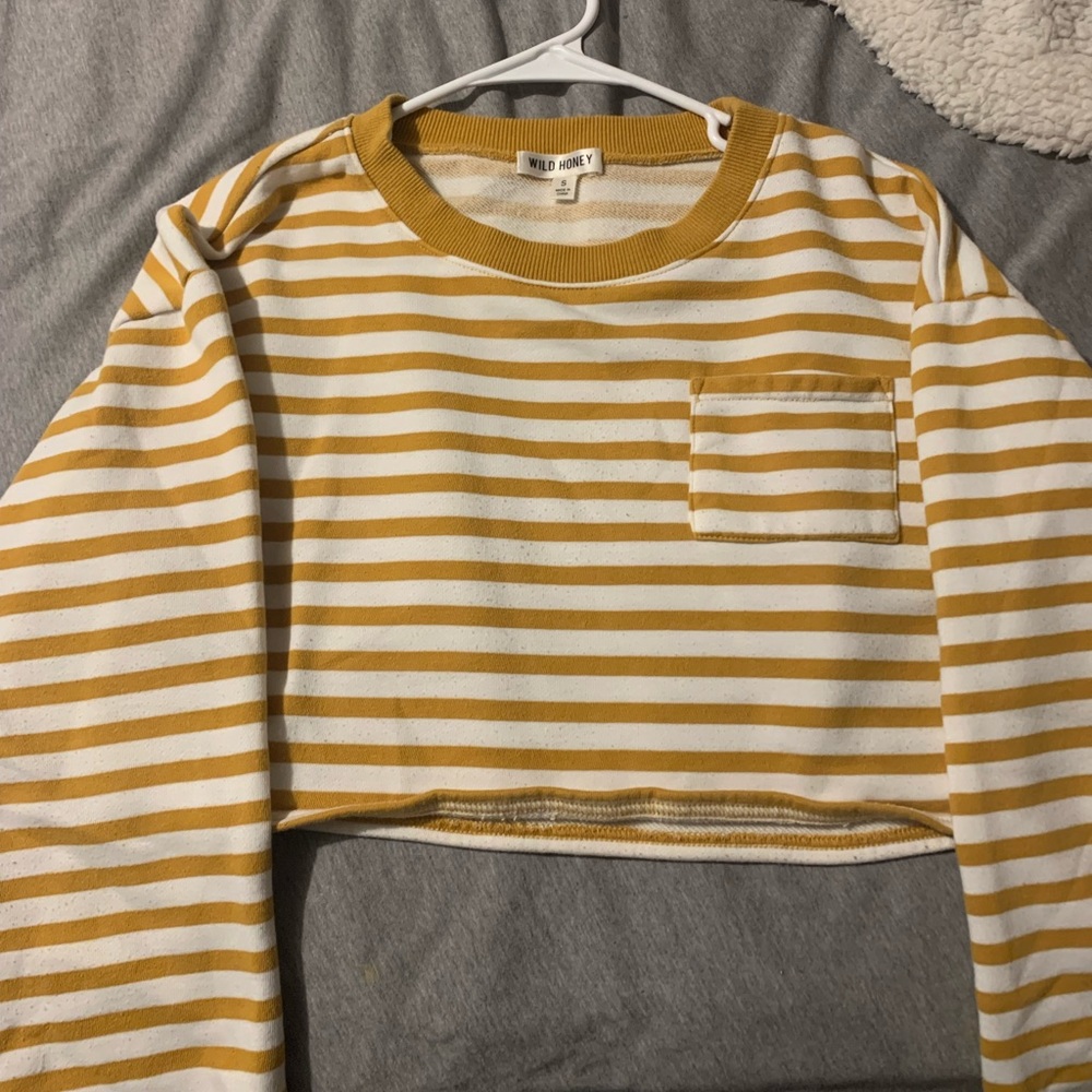 Crop top honey hoodie